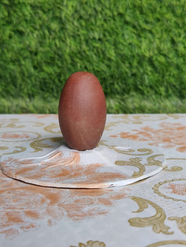 Original 2 Inch Narmadeshwar Shivling Narmada Shiva Lingam Banalinga Shiva Lingam for Pooja Small Shivling for Home Worship Puja Articles Lingam for Meditation & Prayer - Image 3