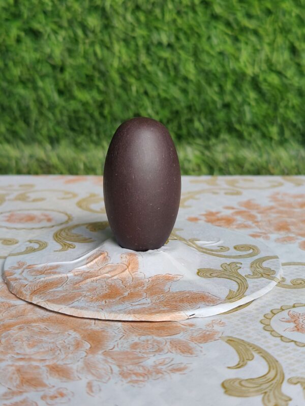 Swayambhu 2 Inch Narmadeshwar Shivling Narmada Shiva Lingam Banalinga Shiva Lingam for Pooja Small Shivling for Home Worship Puja Articles Lingam for Meditation & Prayer ( 2 INCH Lingam ONLY) - Image 2