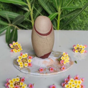 Rare & Pure Narmadeshwar Shivling 3 Inch Lingam