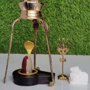 Ardhanarishwar Narmadeshswar Shivling Full Set