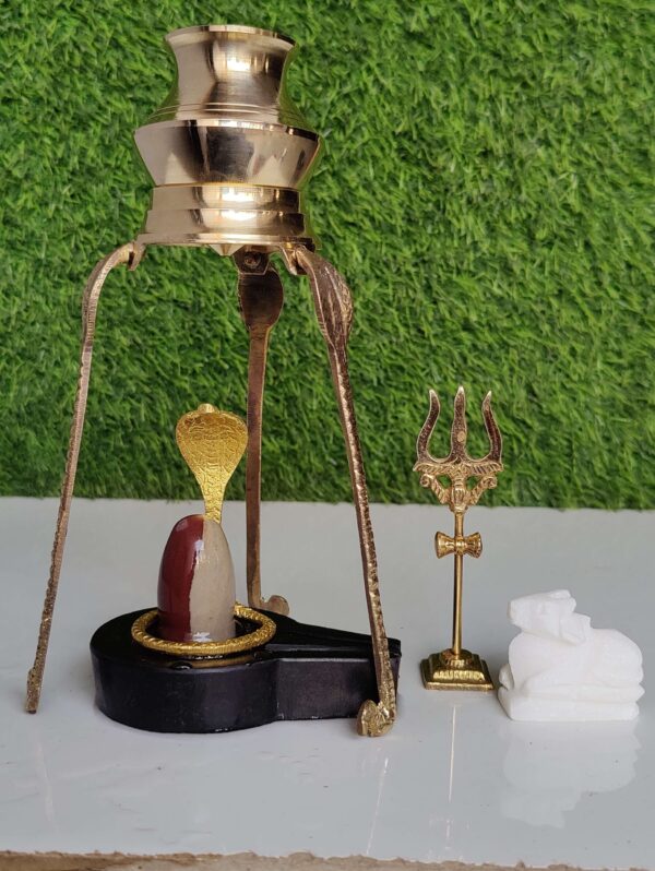 Ardhanarishwar Narmadeshswar Shivling Full Set