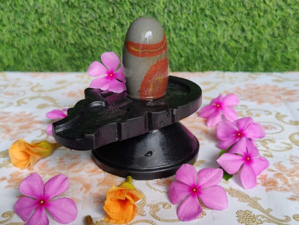 Natural Tilak Narmadeshwar Shivling - Image 2