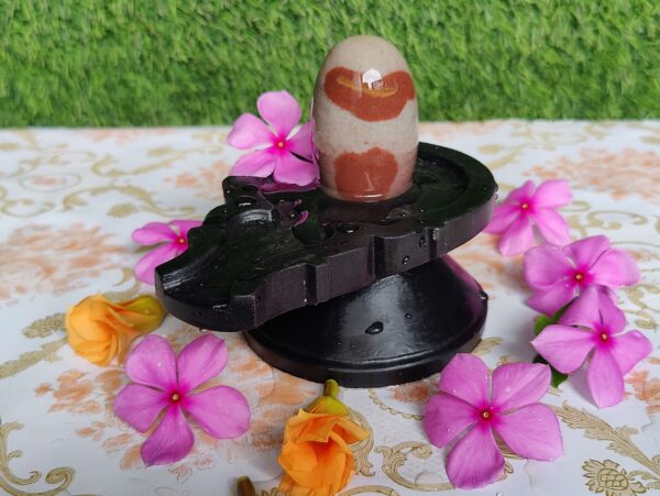 Natural Tilak Narmada Shivling