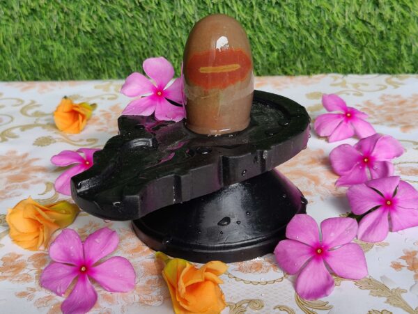 Original Tilak Narmada Stone Shivling - Image 4