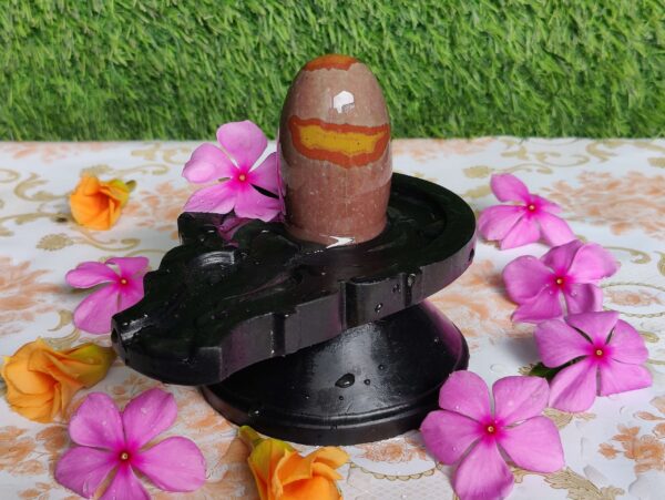 Original Tilak Narmada Stone Shivling