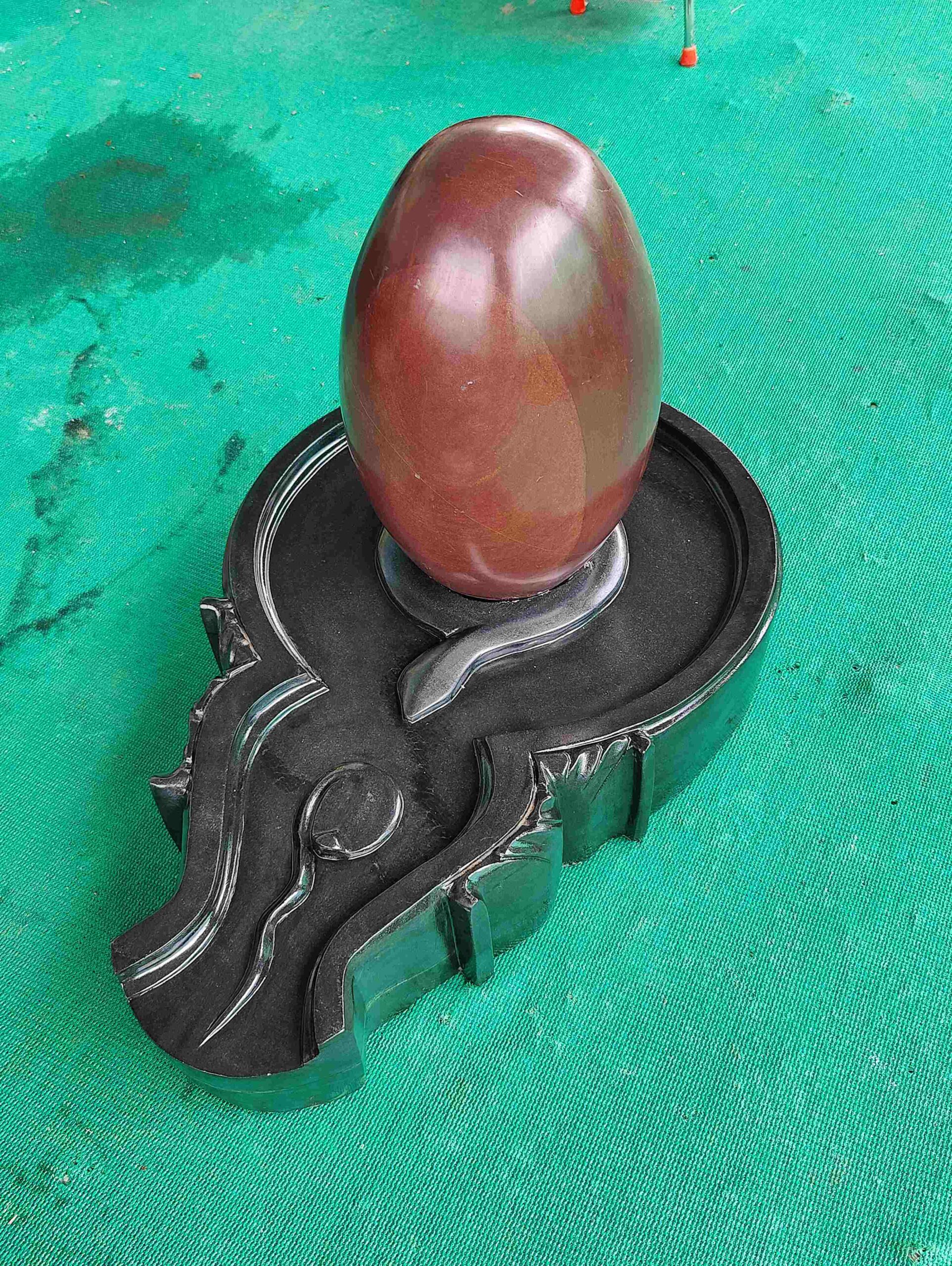 18 Inch Shivling With Base