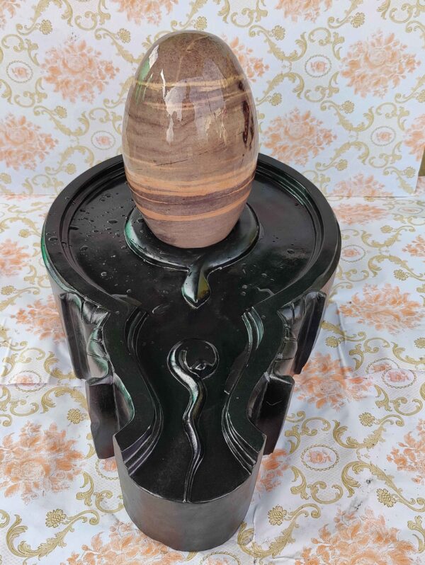 Temple Narmadeshwar Shivling 1 Feet - Image 2