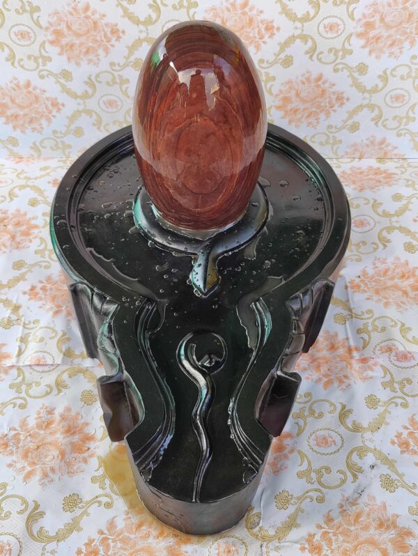 Temple Narmada Shivling 12 Inch - Image 3