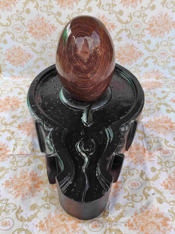 Janeudhari Narmadeswhar Shivling For Big Temple Pooja Shivling - Image 3