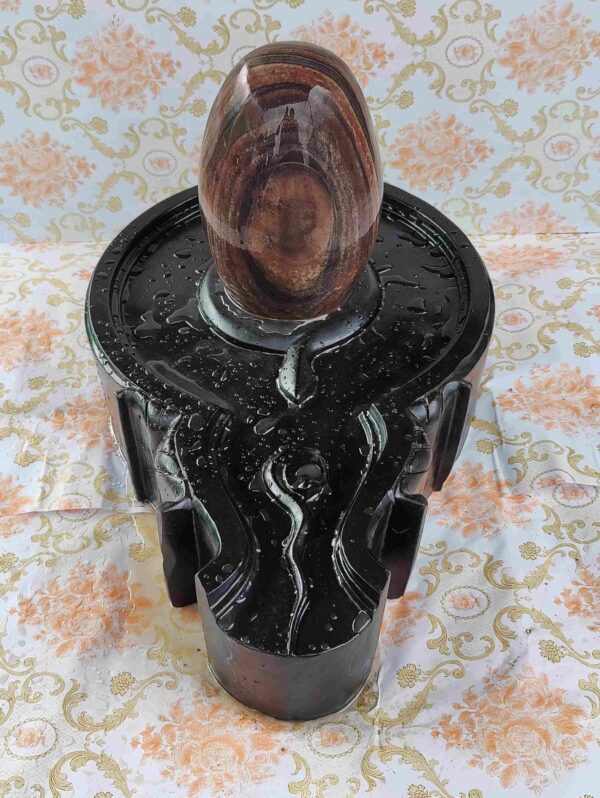 Janeudhari Narmadeswhar Shivling For Big Temple Pooja Shivling - Image 4