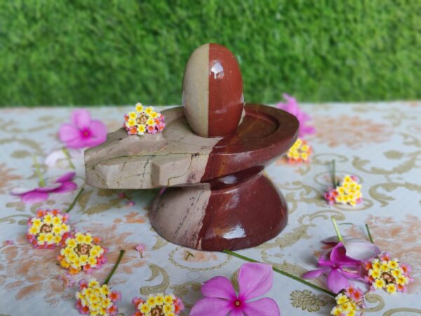 Ardhanarishwar Narmada Shivling With Ardhanarishwar Jaladhari