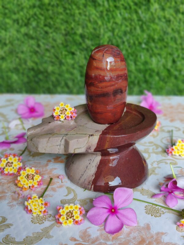 Narmadeshwar Shivling With Narmada Stone Jaladhara