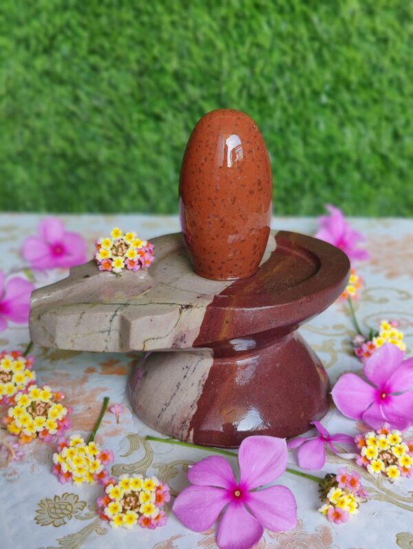 Swayambhu Shivling With Jaladhara For Home Pooja - Image 2