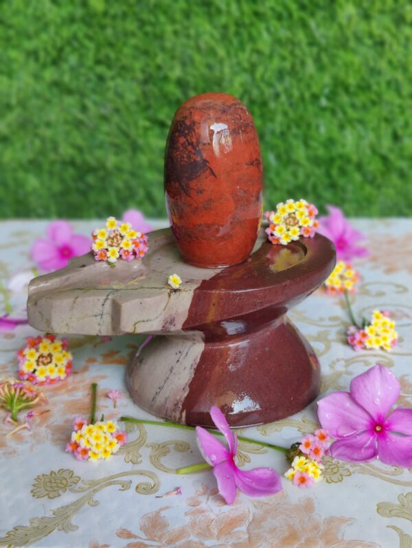 Swayambhu Shivling With Jaladhara For Home Pooja - Image 3