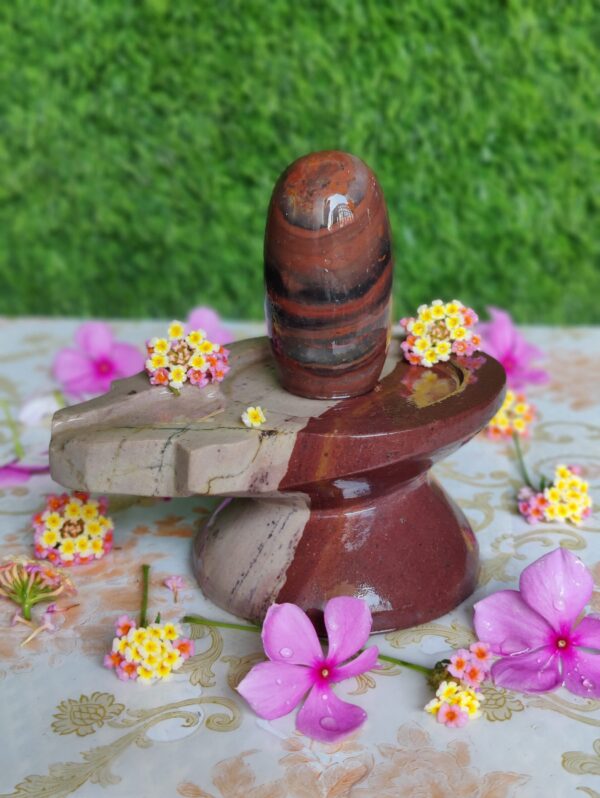 Jatadhari Narmadeshwar Shivling & Jaladhari Yoni Base - Image 2