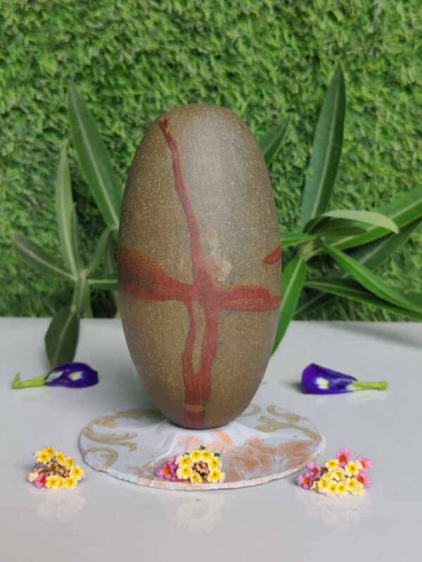 Shiva Shakti Narmdeshwar Shivling 5 Inch - Image 2