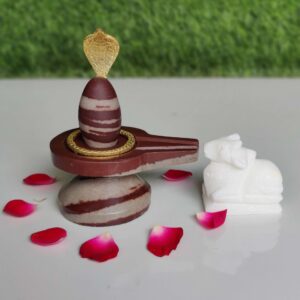 Narmadeshwar Shivling Set 2 Inch