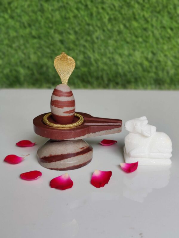 Lord Narmada Shiva Lingam Small Size - Image 2