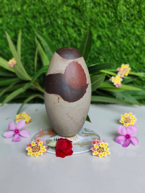 Mahadev Narmada Shivling For home Temple Pooja 6 Inch - Image 2
