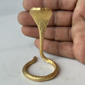 4" inch Brass Snake, Brass Nag