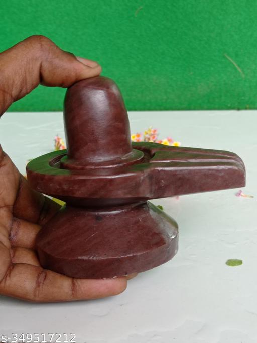 Akhand Shivling Natural Origanal Narmada Stone Shivling Narmadeshwar 4 X 4 Inch Shivling For Worship At Home Idil For Home To Lord Shiva Size 4 X 4