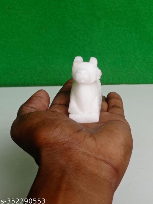 100 Natural Origanal Narmada Stone Narmadeshwar White Nandhi Ji For Worship At Home Size 2 Inch