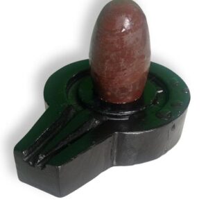 Narmadeshwar Narmada Stone Bana Lingam Specific Design 2 Inch Shivling 4 Inch Jaladhari For Worship At Home Temple Puja 108 Size 2 X 4
