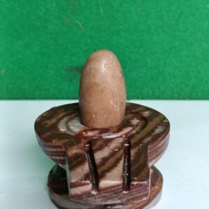 2 Inches Narmadeshwar Shivling With Narmada Stone Jaladhari