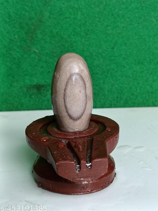 2 Inches Narmadeshwar Shivling With Narmada Stone Jaladhari