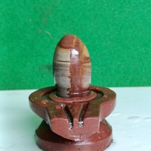 2 Inches Narmadeshwar Shivling With Narmada Stone Jaladhari