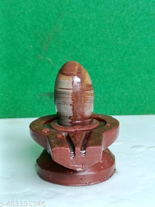 2 Inches Narmadeshwar Shivling With Narmada Stone Jaladhari