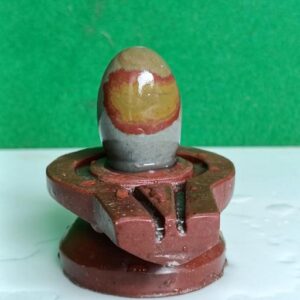 2 Inches Narmadeshwar Shivling With Narmada Stone Jaladhari