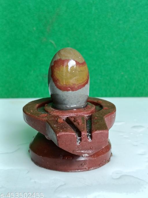 2 Inches Narmadeshwar Shivling With Narmada Stone Jaladhari
