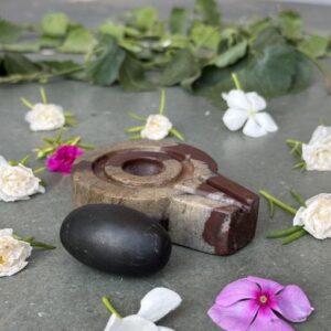 Natural Origanal Narmada Stone Bana Narmadeshewar Shivling Damru Jaladhari Energetic Stone Power Of Lord Shiva Size 2 X 4