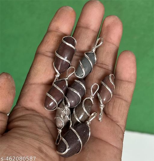 Tantrik Narmada Stone Pendant - Image 8