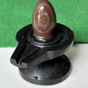 Antique And Unique Narmadeshwar Narmada Stone Shivling Damru Jaladhari Size 2 X 4