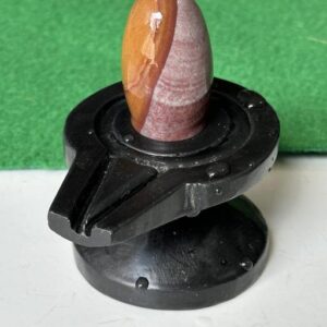 Antique And Unique Narmadeshwar Narmada Stone Tilak Shivling Damru Jaladhari Size 2 X 4