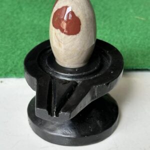 Antique And Unique Narmadeshwar Narmada Stone Shivling Damru Jaladhari Size 2 X 4