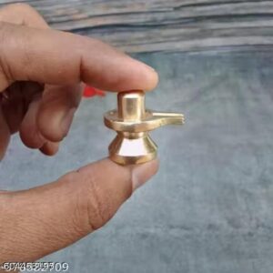 Shivam Vastukala Original Pital Brass Metal Shivling For Home Puja Abhishek 50 Gm