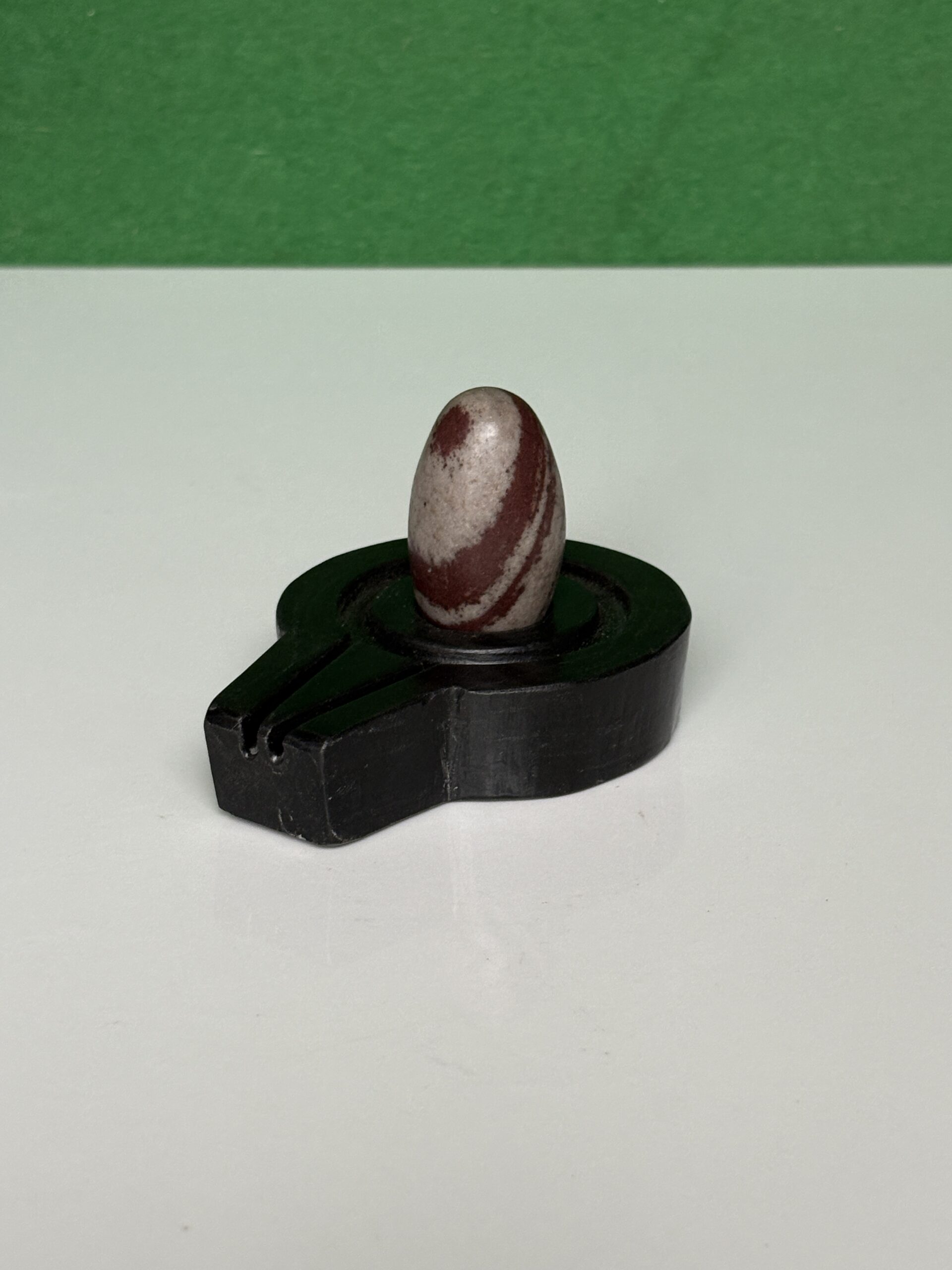 Polished Narmada Shivling - Image 8