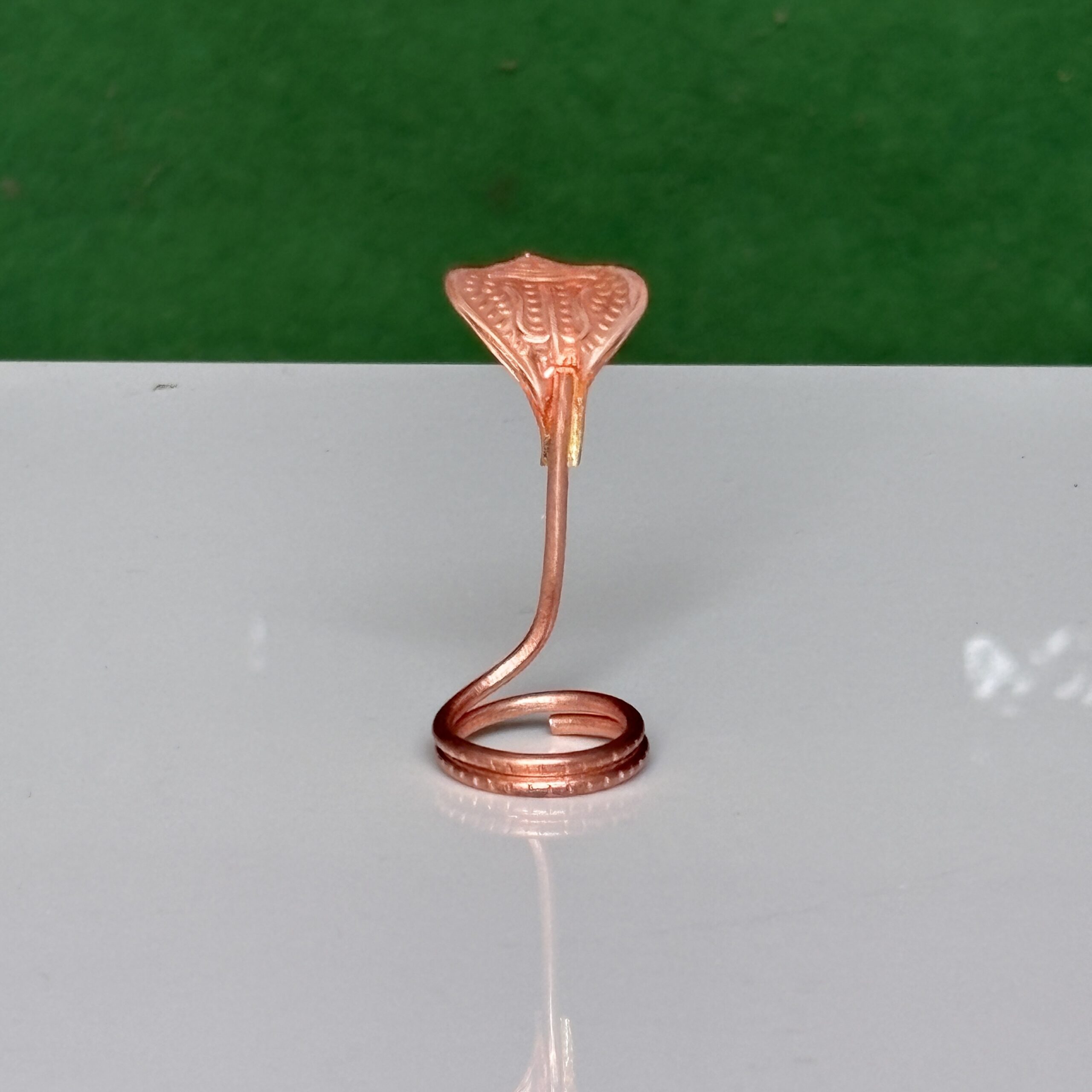 2 Inch Premium Copper Snake Naag - Image 8
