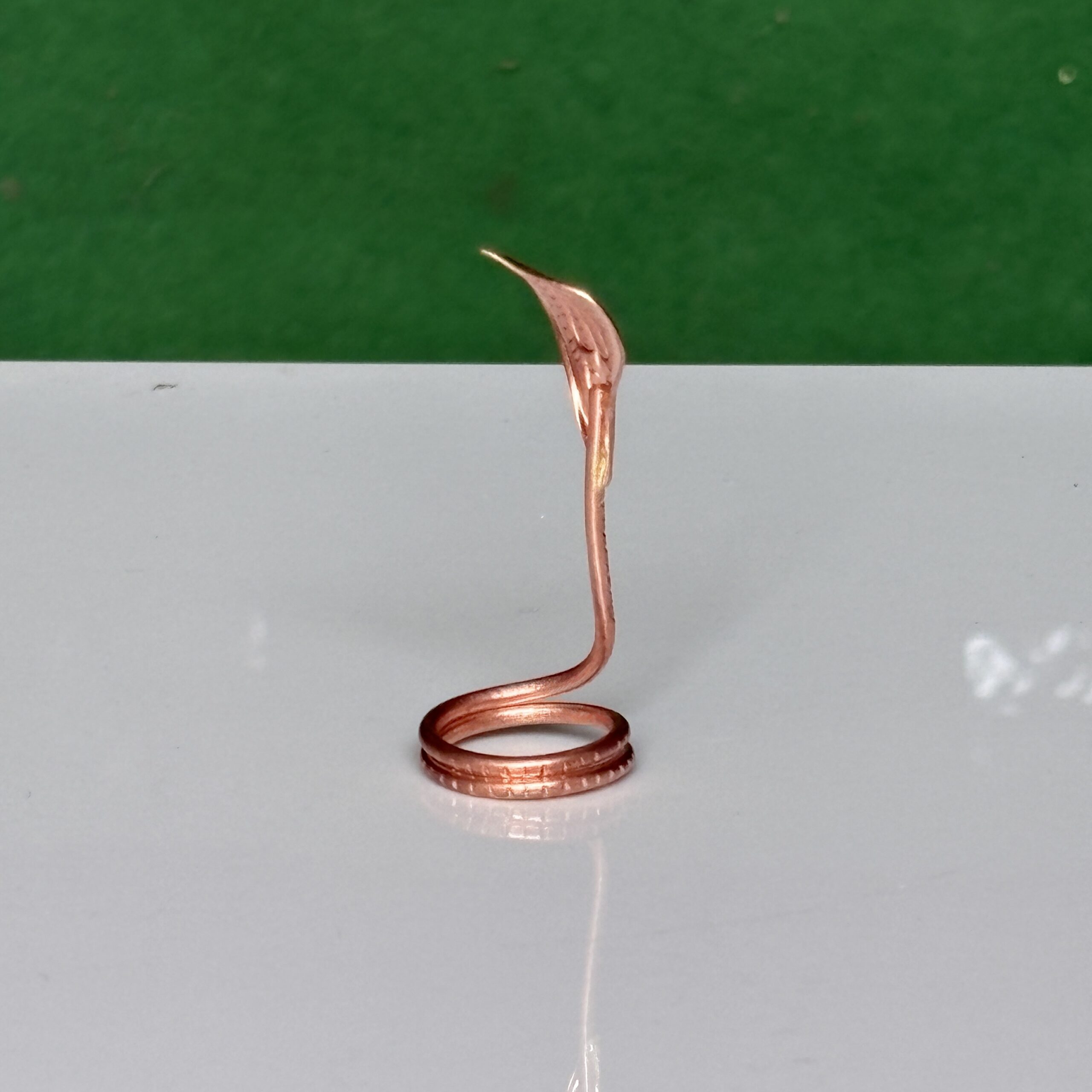 2 Inch Premium Copper Snake Naag - Image 7