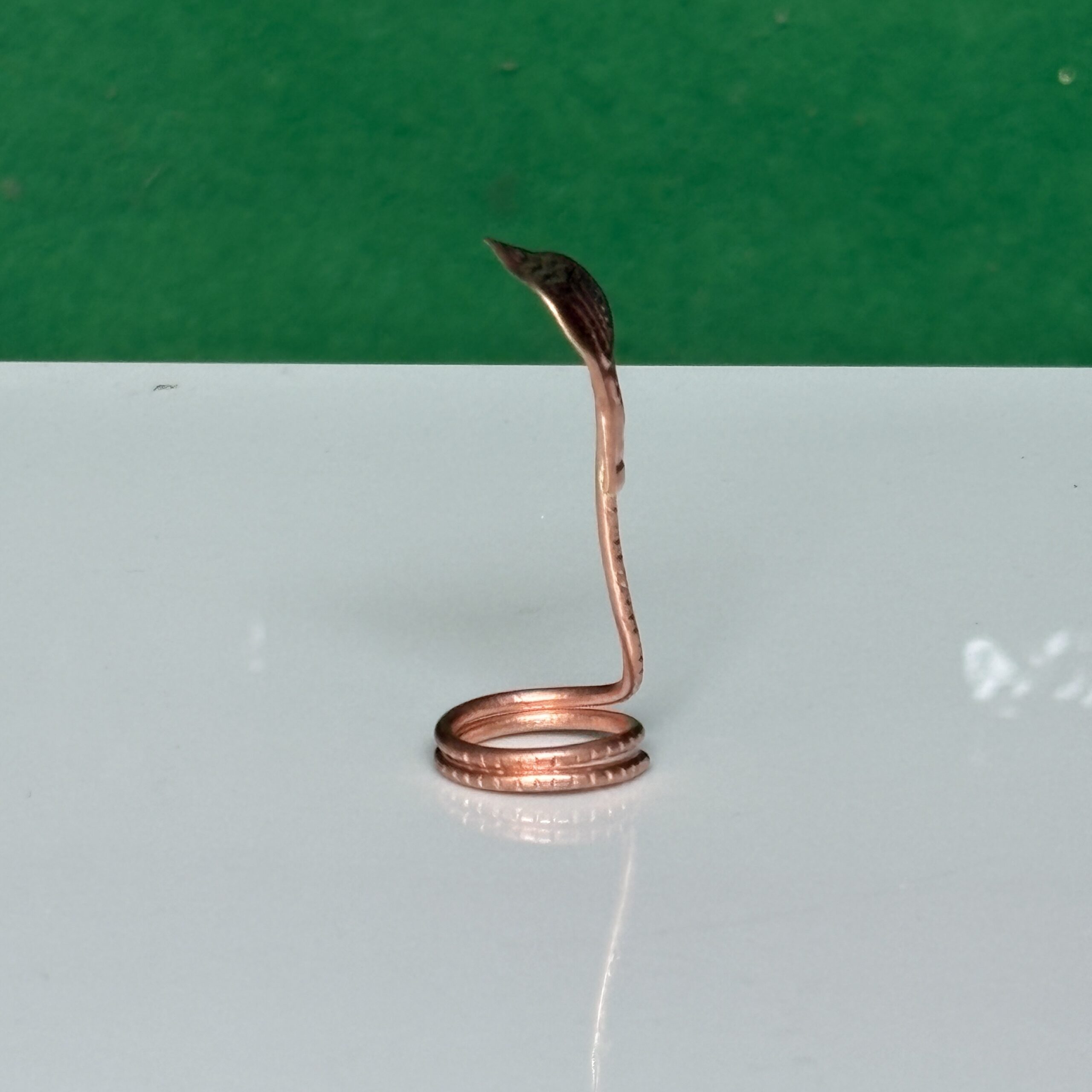 2 Inch Premium Copper Snake Naag - Image 6