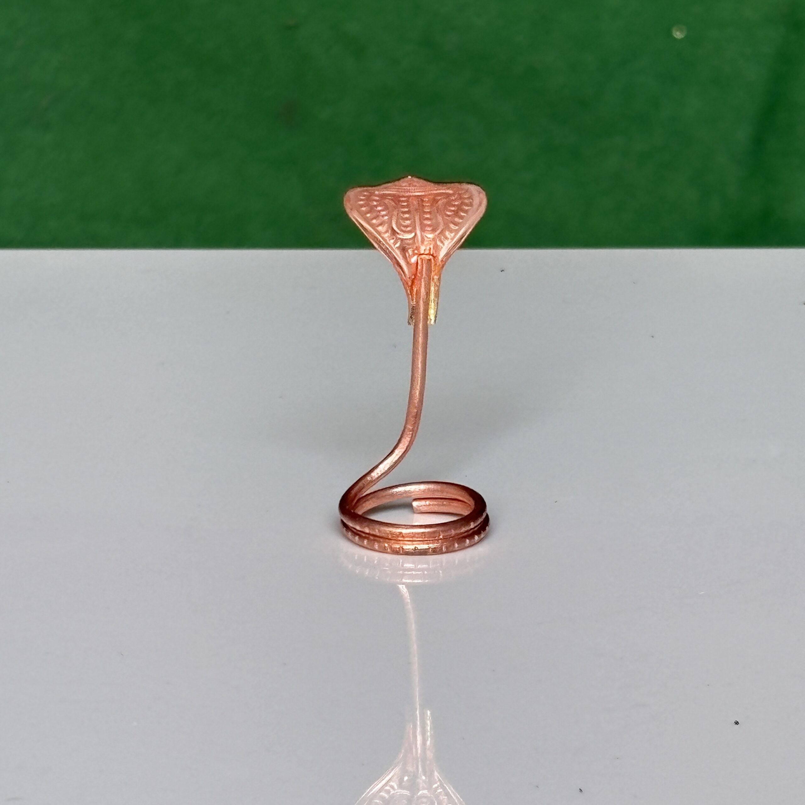2 Inch Premium Copper Snake Naag - Image 5