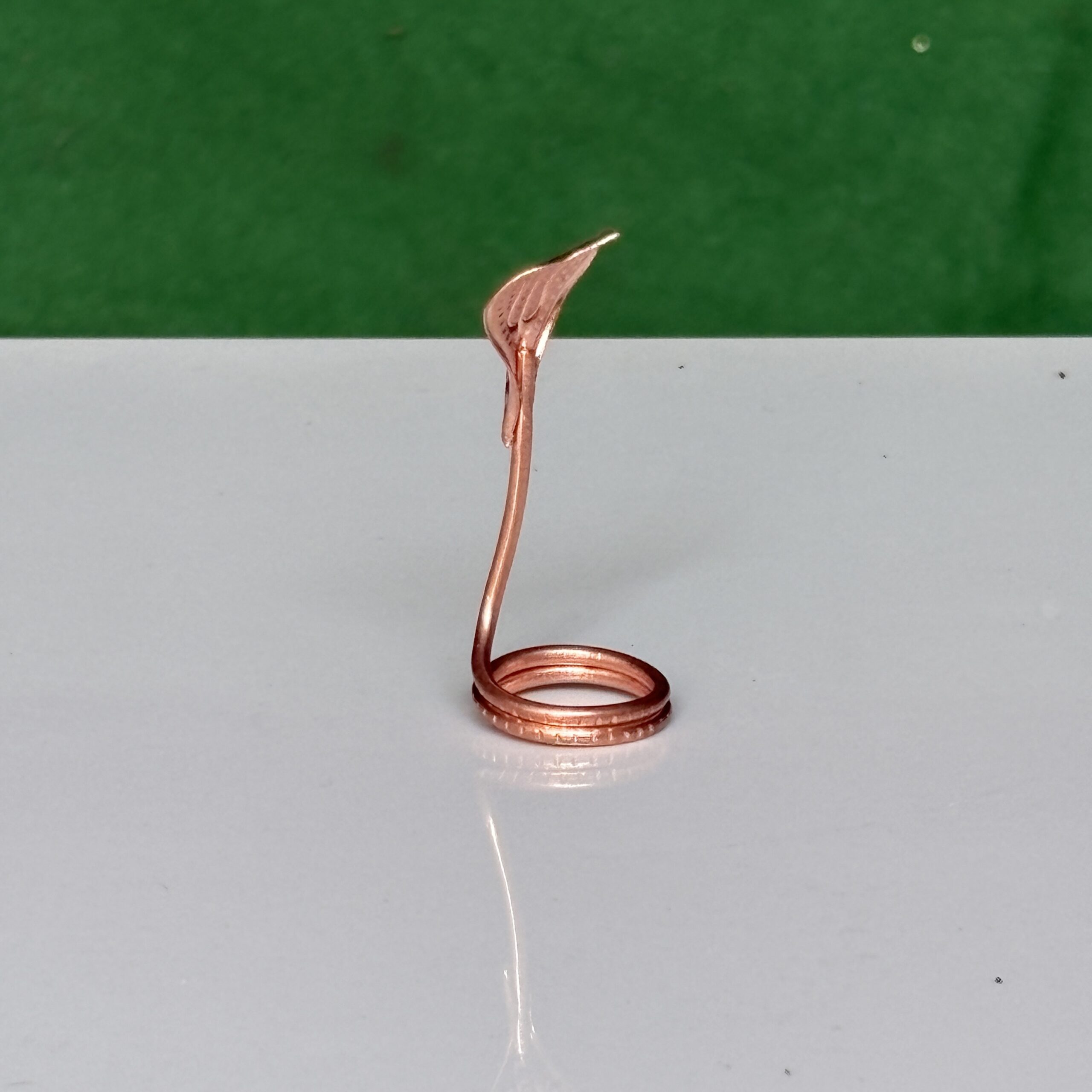 2 Inch Premium Copper Snake Naag - Image 4