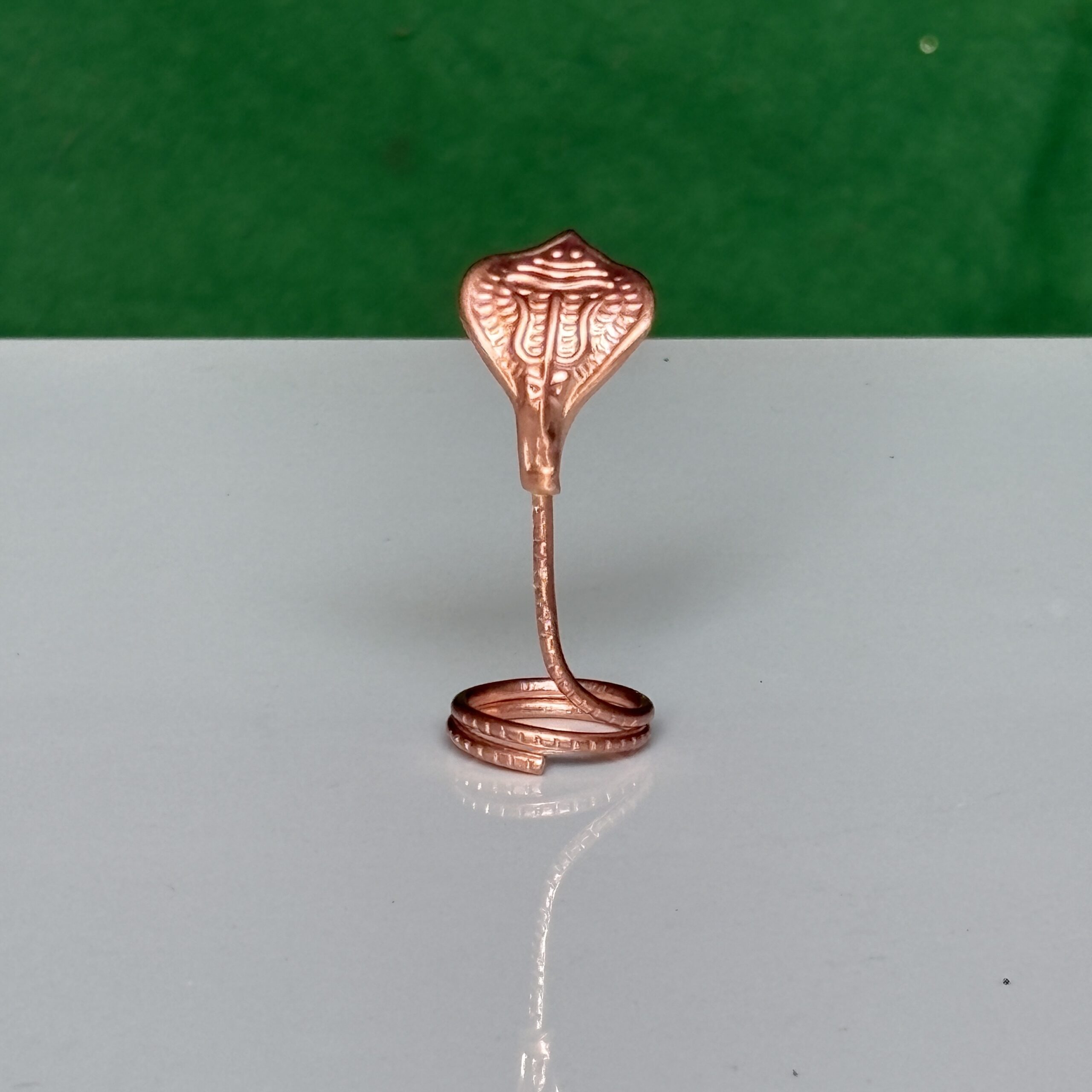 2 Inch Premium Copper Snake Naag - Image 2
