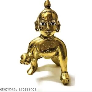 2 5 Inch Laddu Gopal Idol Bal Gopal Thakur Ji Statue For Puja Home Temple