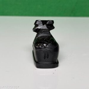 2 Inch Black Marble Nandi For Shivling In Home Pooja
