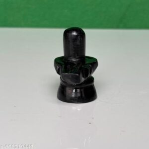 Black Marble Lord Shiva Lingam Shivling Idol Murti Statue For Home Temple Office Temple Size 2 5 Inch