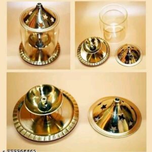 Brass Akhand Diya Akhand Jyot Lighten Up Your Space With Spirituality For Diwali Navratri Gift Combo Pack Of 1